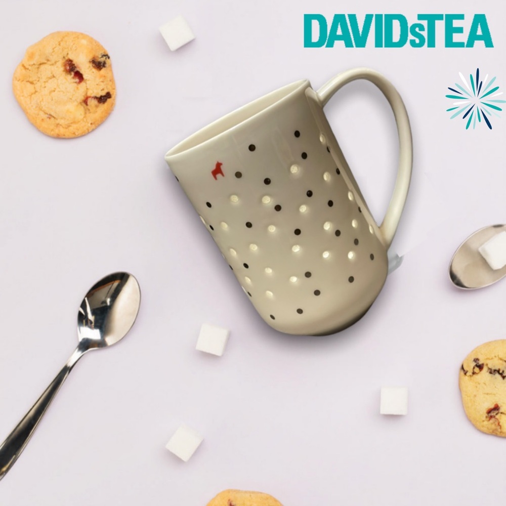 DavidsTea Nordic Mug with Red Horse